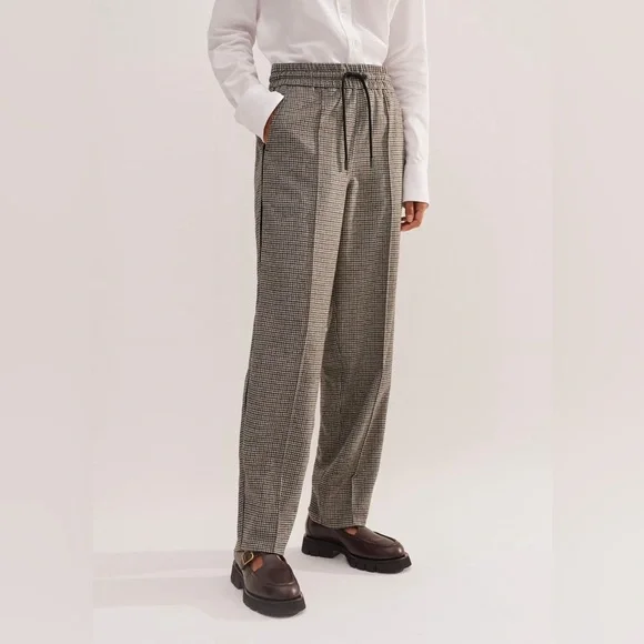ME +EM Houndstooth Jogger Pant - Picture 1 of 6